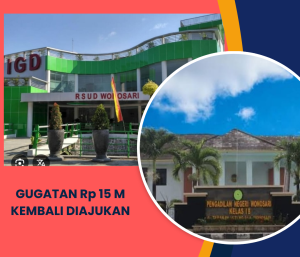 Aris Suryanto Gugat Kembali Pejabat Pengelola BLUD RSUD Wonosari, Nilai Gugatan Rp 15 Miliar